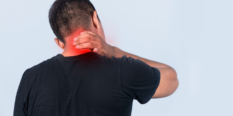 Does MRI show neck pain?
